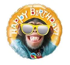 Happy Birthday Balloons - Foil
