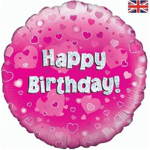 Happy Birthday Balloons - Foil