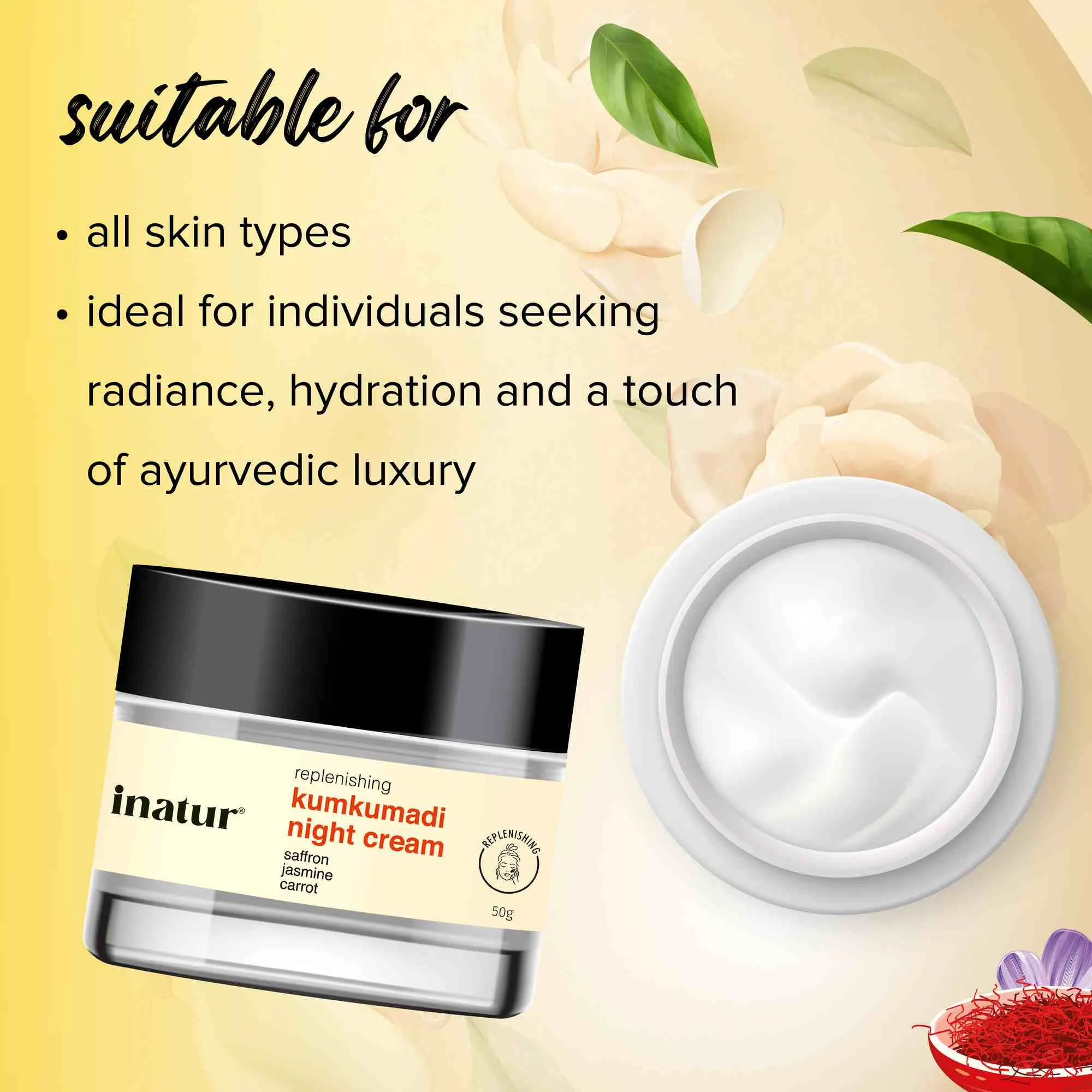 Kumkumadi Night Cream - 50g