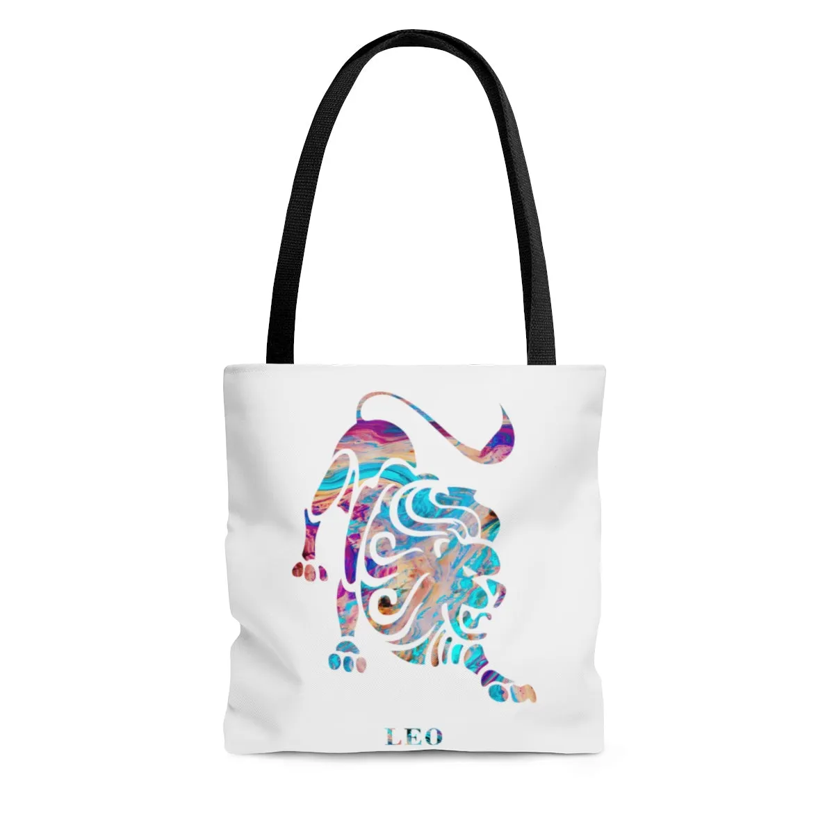 Leo Zodiac Sign Tote Bag