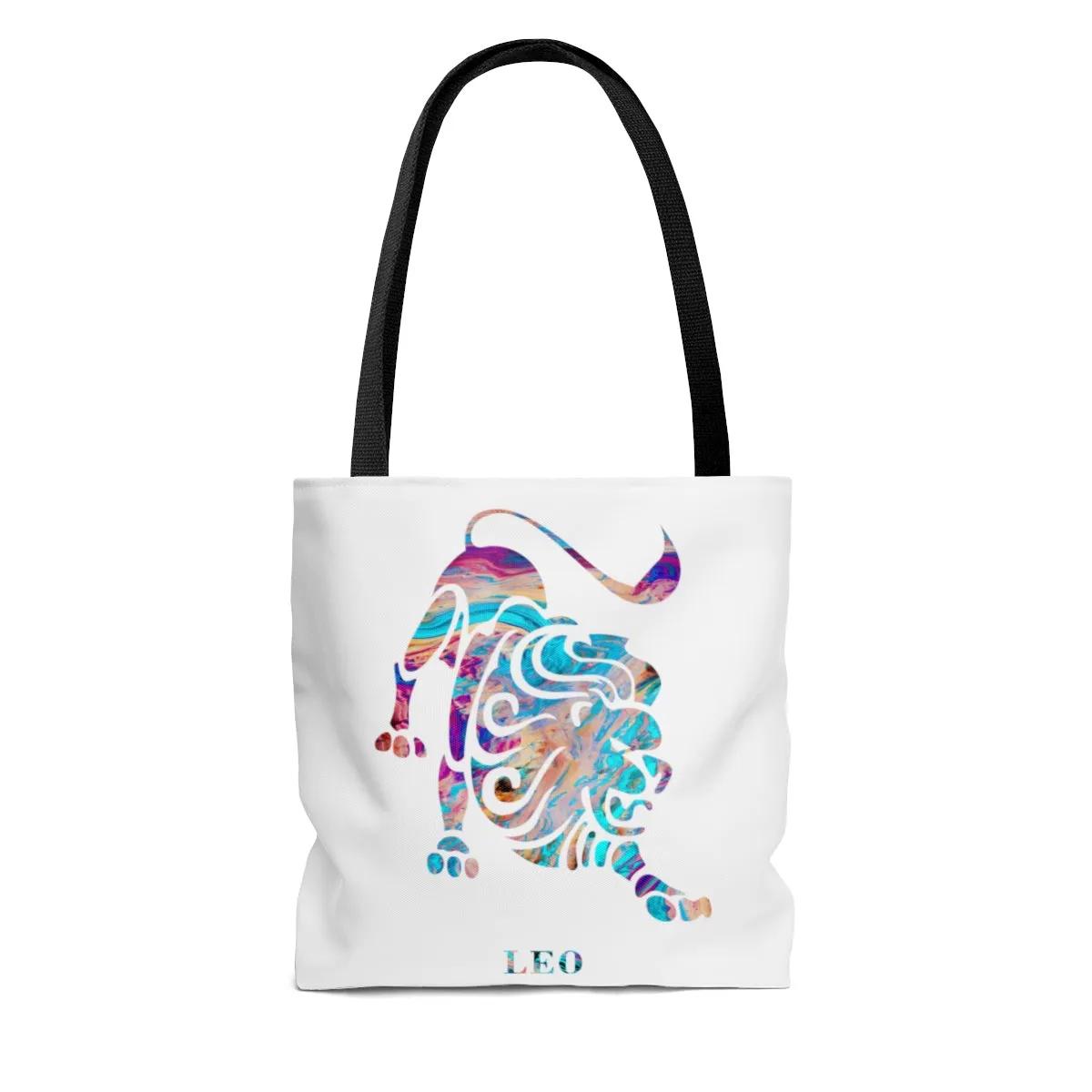 Leo Zodiac Sign Tote Bag